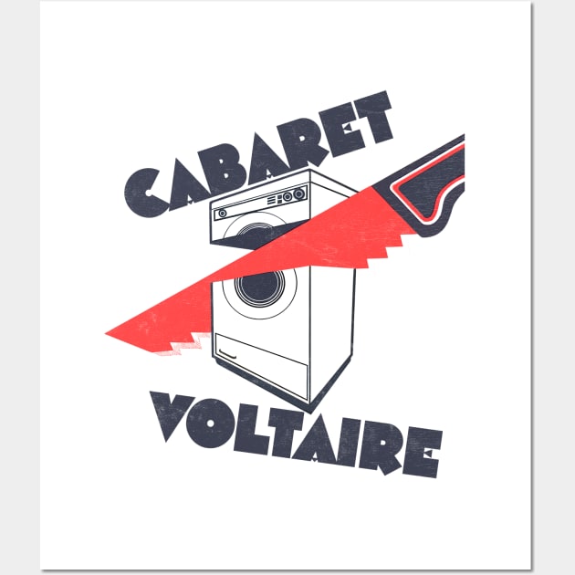 Cabaret Voltaire -- Punsktyle Design Wall Art by unknown_pleasures